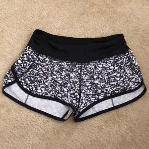 Lululemon running shorts limited edition pattern